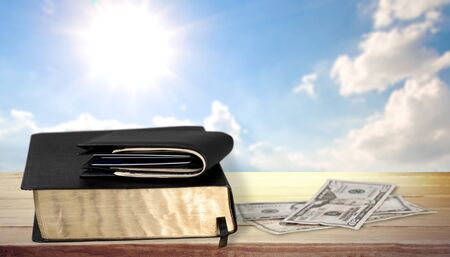 Church Donation.の写真素材