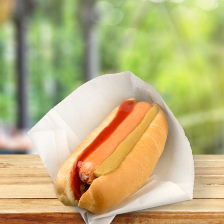 Hot Dog.の写真素材