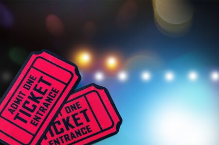 Movie Ticket.の写真素材