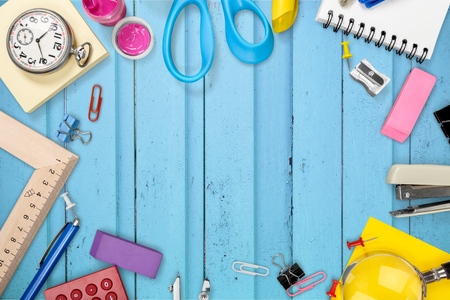 School supplies.の写真素材