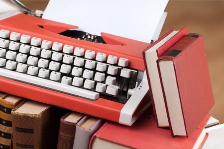 Retro typewriter.の写真素材