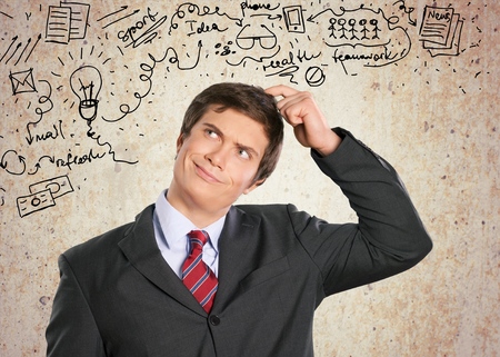 Confusion.の写真素材