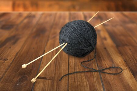 Knitting.