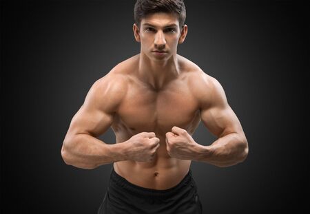 Body Building.の写真素材