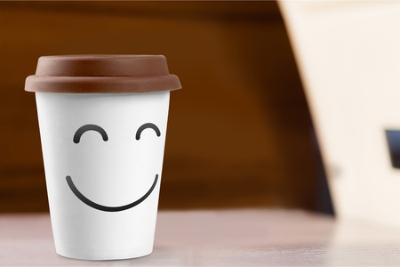 Paper cup.の写真素材