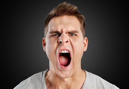 Anger.の写真素材