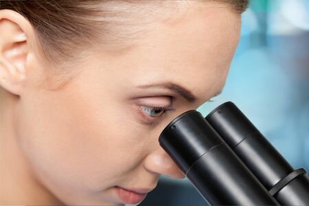 Microscope.の写真素材