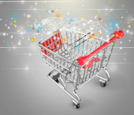Shopping Cart.の写真素材