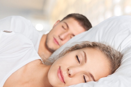 Sleeping.