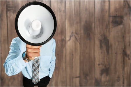 Megaphone.の写真素材