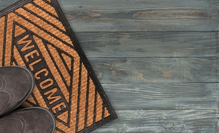 Doormat.の写真素材