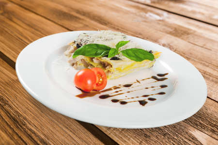 Lasagna.の写真素材