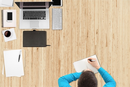 Writing.の写真素材