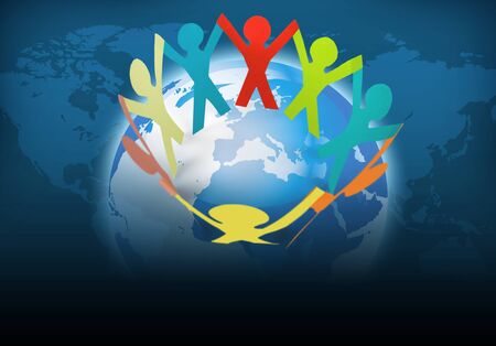 Community.の写真素材