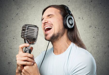 Singer.の写真素材