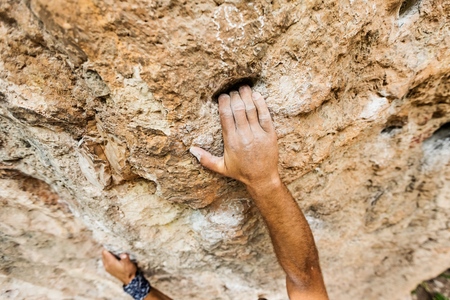 Climbing.の写真素材