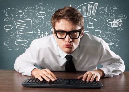 Hacker.の写真素材