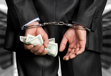 White Collar Crime.の写真素材