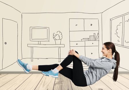woman Workout.