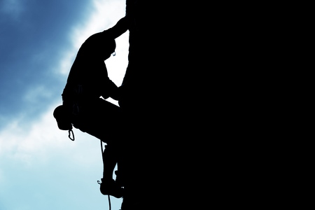 Climbing.の写真素材