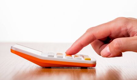 Calculator.の写真素材