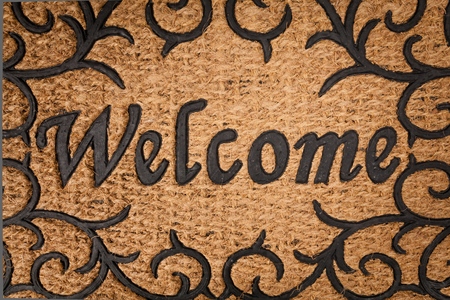 Doormat.の写真素材