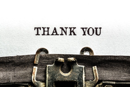 Thank.の写真素材