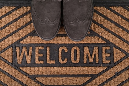 Greeting.の写真素材