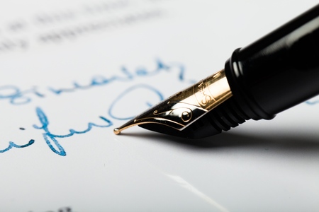 Shorthand.の写真素材