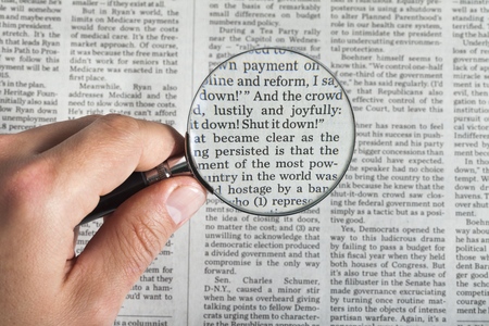 Magnifying Glass.の写真素材