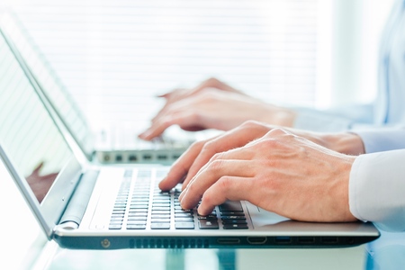 Laptop.の写真素材