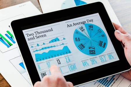 Tablet.の写真素材