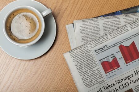 Newspaper.の写真素材