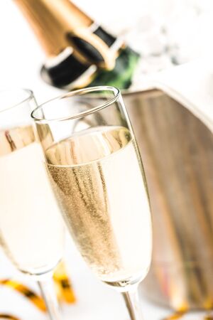 Champagne wine.の写真素材