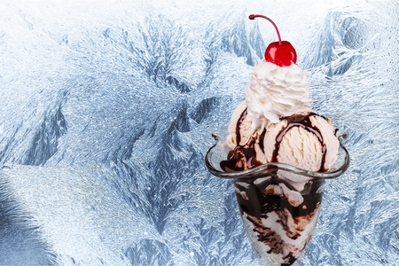 Ice Cream Sundae.の写真素材