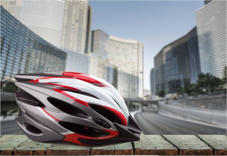 Cycling Helmet.の写真素材