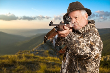 Hunting.