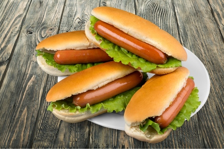 Hot Dog.の写真素材