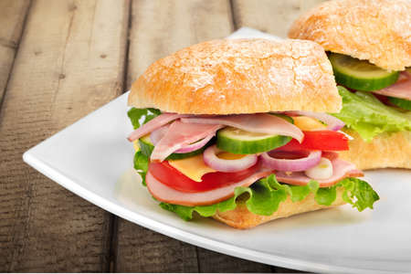 Sandwich.の写真素材