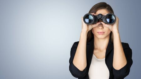Binoculars.