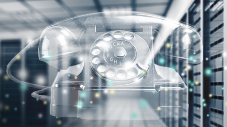 Telephone.の写真素材