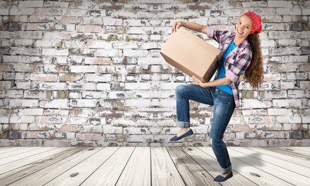 Moving House.の写真素材
