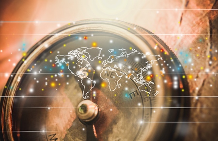 Compass.の写真素材