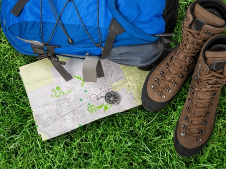 Hiking.の写真素材