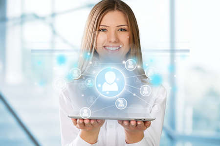 Businesswoman.の写真素材