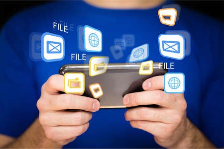 Phone.の写真素材