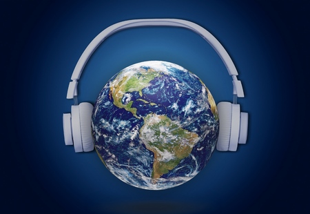 Headphones.の写真素材