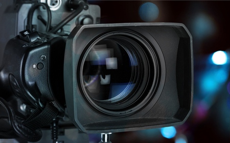 Home video camera.