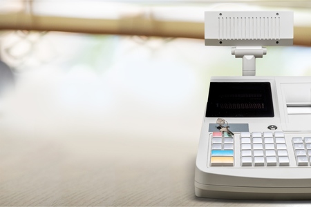 Cash register.