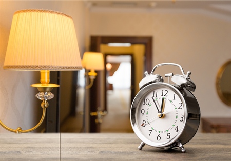 Alarm clock.